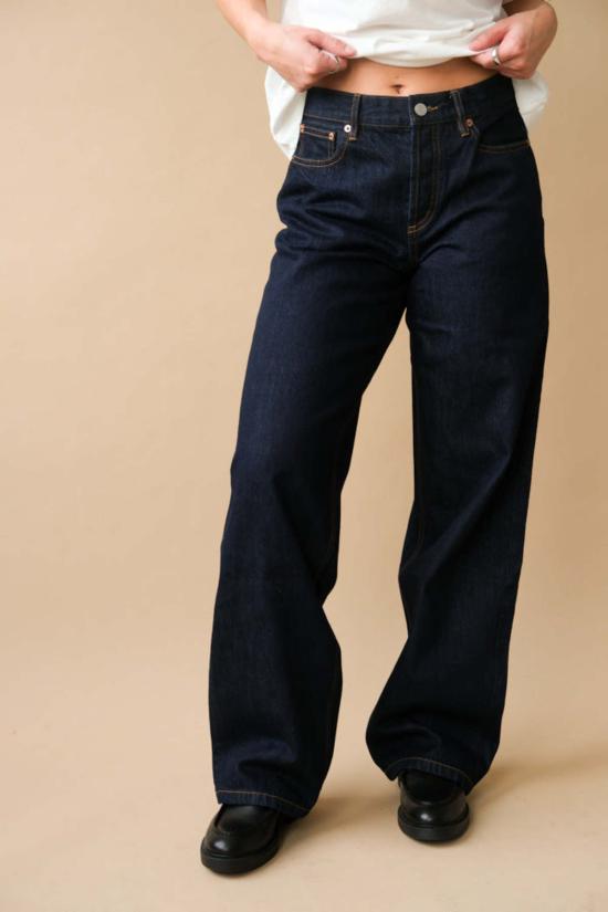  스틸히어 데님 팬츠 스틸 히어 뉴욕 에브리데이 진 인디고 - STILL HERE