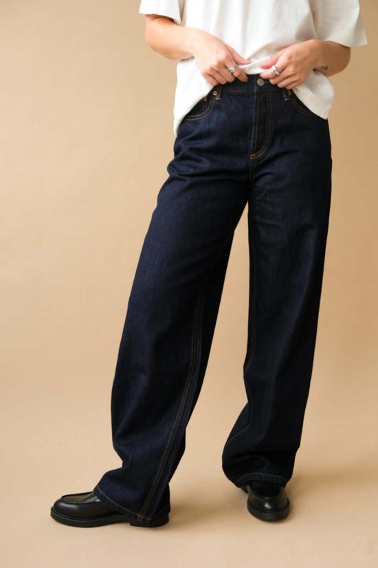  스틸히어 데님 팬츠 스틸 히어 뉴욕 에브리데이 진 인디고