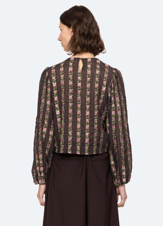  씨뉴욕 블라우스 시 니 시빌 탑 멀티 - SEA NY