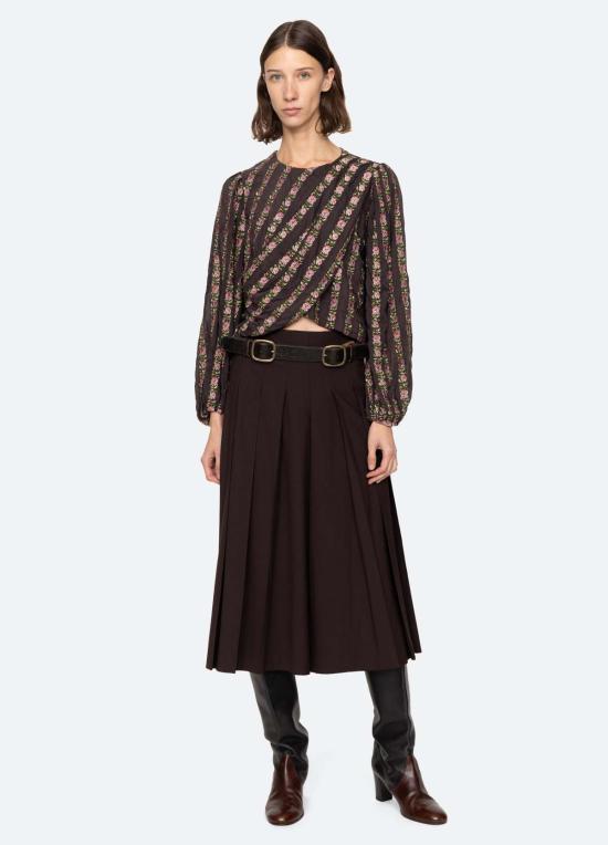  씨뉴욕 블라우스 시 니 시빌 탑 멀티 - SEA NY