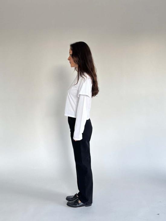  스틸히어 데님 팬츠 스틸 히어 뉴욕 차일드후드 진 블랙 블랙 - STILL HERE