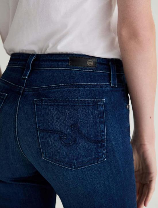  아드리아노 골드슈미드 데님 팬츠 Ag Jeans Farrah 부츠 미드 라이즈 청바지 - ADRIANO GOLDSCHMIED