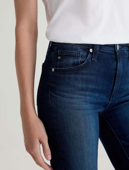  아드리아노 골드슈미드 데님 팬츠 Ag Jeans Farrah 부츠 미드 라이즈 청바지 - ADRIANO GOLDSCHMIED