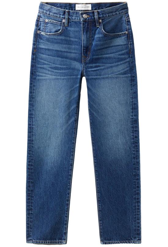 실버레이크 데님 팬츠 슬러브레이크 앰버 데님 진 - SLVRLAKE