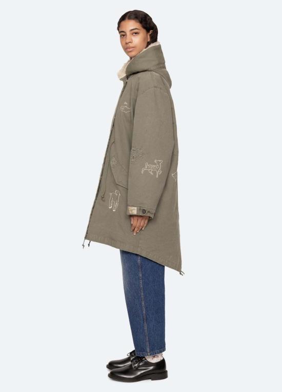  씨뉴욕 자켓 시 니 마일스 파카 아미 - SEA NY