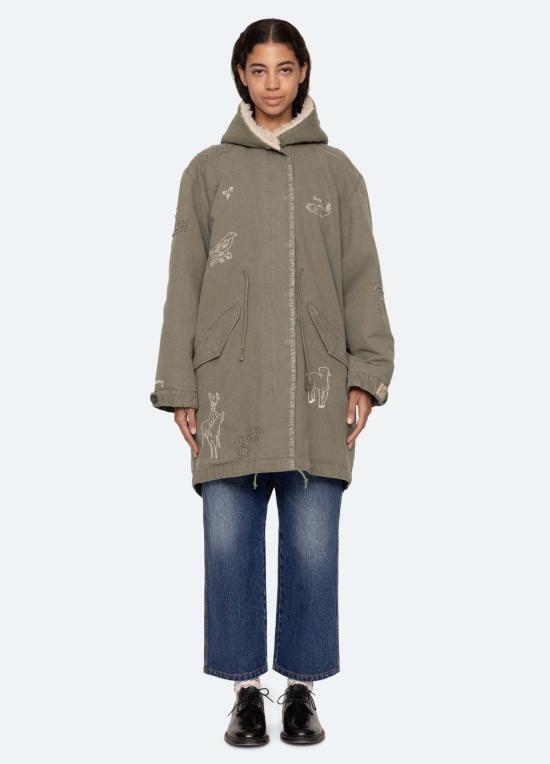  씨뉴욕 자켓 시 니 마일스 파카 아미 - SEA NY