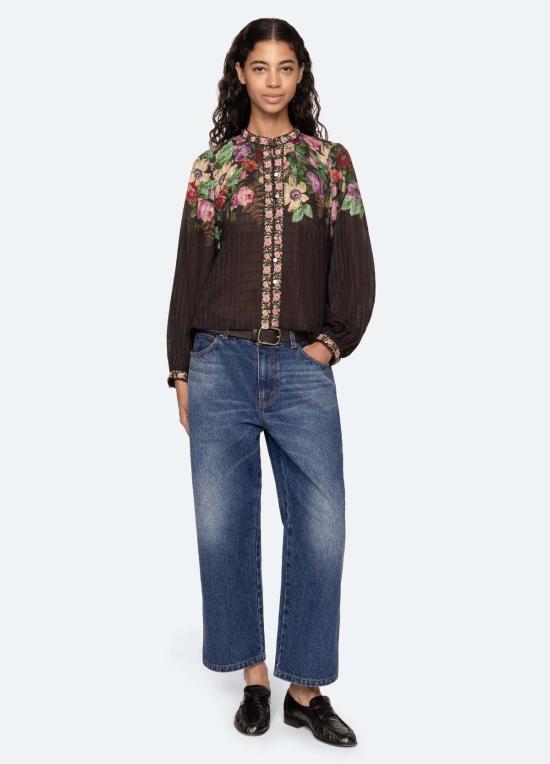  씨뉴욕 블라우스 시 니 빅토리아 탑 멀티 - SEA NY