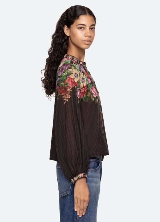  씨뉴욕 블라우스 시 니 빅토리아 탑 멀티 - SEA NY