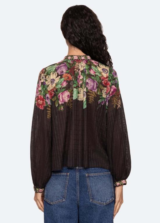  씨뉴욕 블라우스 시 니 빅토리아 탑 멀티 - SEA NY