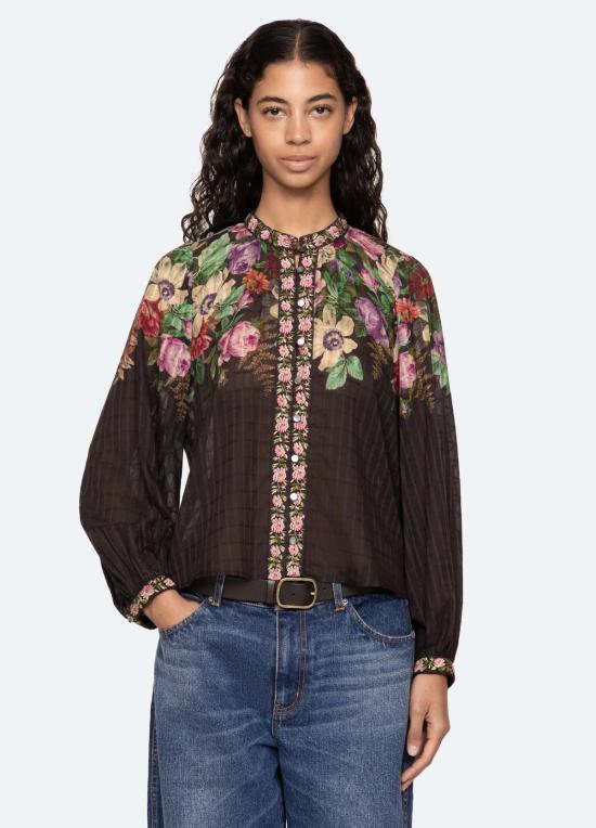  씨뉴욕 블라우스 시 니 빅토리아 탑 멀티