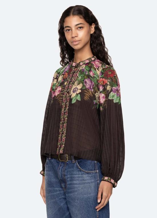  씨뉴욕 블라우스 시 니 빅토리아 탑 멀티 - SEA NY