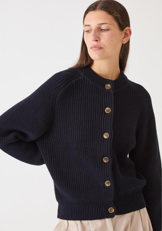  데미리 뉴욕 가디건 데밀리 오드리 오가닉 코튼 카디건 내추럴 - DEMYLEE