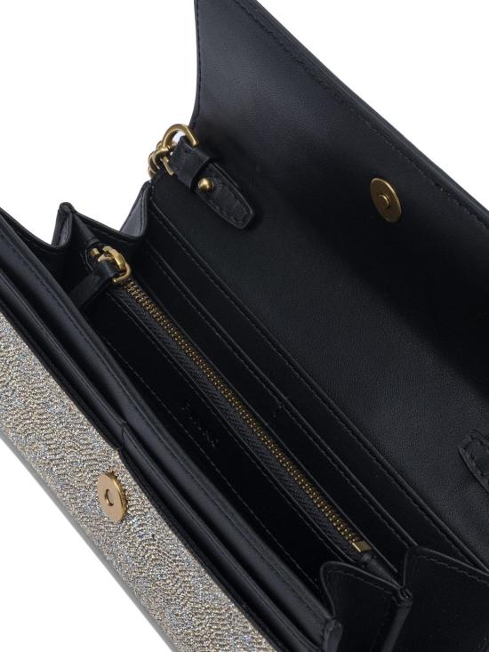 25FW 핑코 클러치/파우치 103765 A20DZZLQ GOLD - PINKO