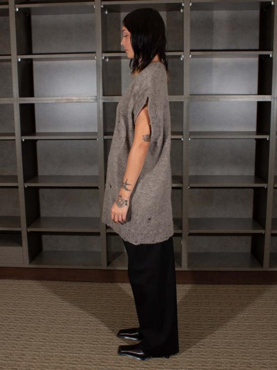  로렌 마누지안 베스트 디스트레스드 조끼 - LAUREN MANOOGIAN