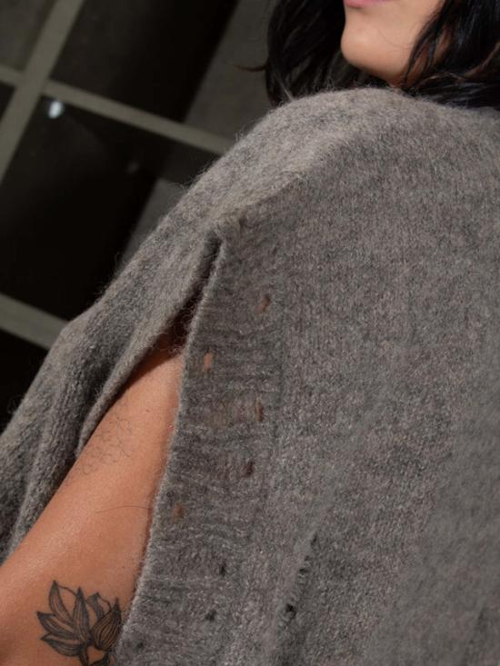  로렌 마누지안 베스트 디스트레스드 조끼 - LAUREN MANOOGIAN