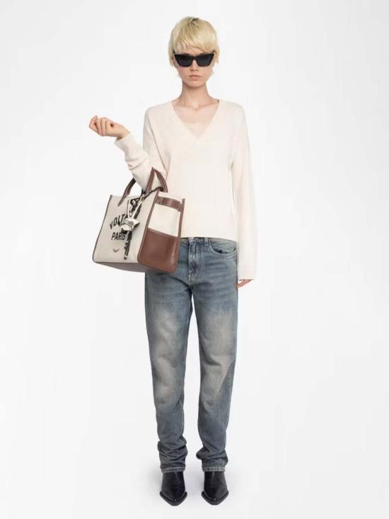  자딕앤볼테르 스웨터 Zadig & Voltaire Vivi 패치 - ZADIG & VOLTAIRE