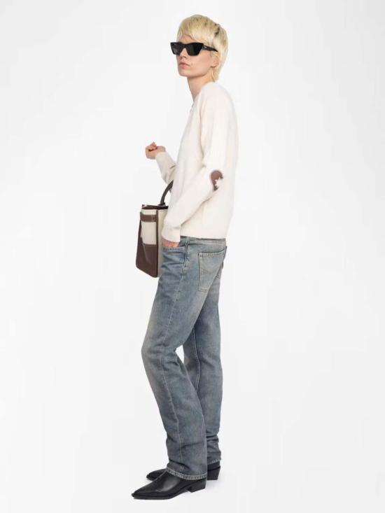  자딕앤볼테르 스웨터 Zadig & Voltaire Vivi 패치 - ZADIG & VOLTAIRE
