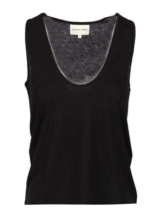  루루 스튜디오 민소매 티셔츠 ALBIABLACK Black