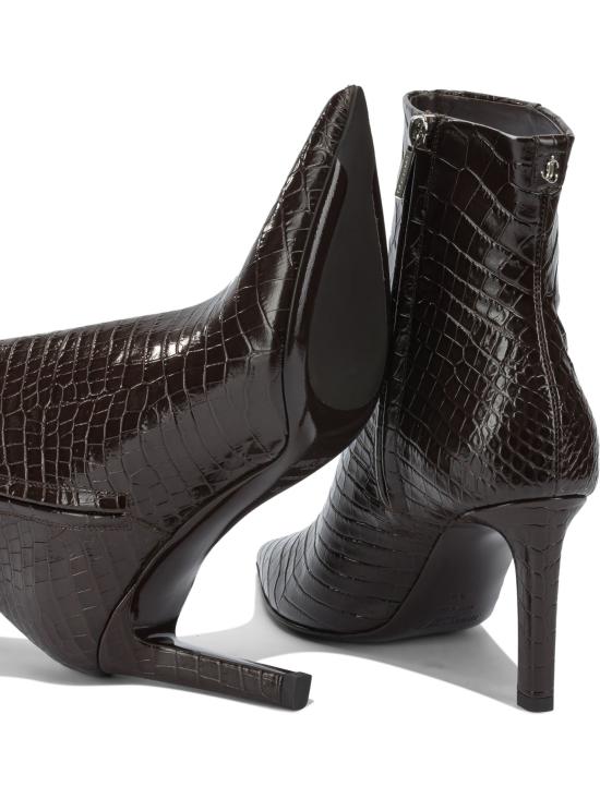 25FW 지미추 부츠 FRANKIE AB 85CCLCHOCOLATE Brown - JIMMY CHOO