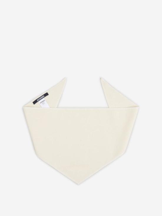 25FW 자크뮈스 머플러/스카프 25HACU00783AK00292 110OFF WHITE Beige