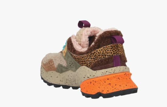 25FW 플라워 마운틴 스니커즈 KOTETSU 3D66TAUPE GREY Beige - FLOWER MOUNTAIN