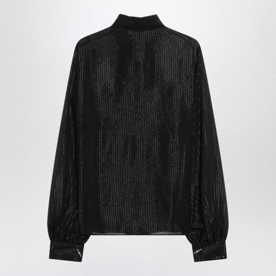 25FW 막스마라 셔츠 SCAFATISI R MAXMP 003 Black - MAX MARA