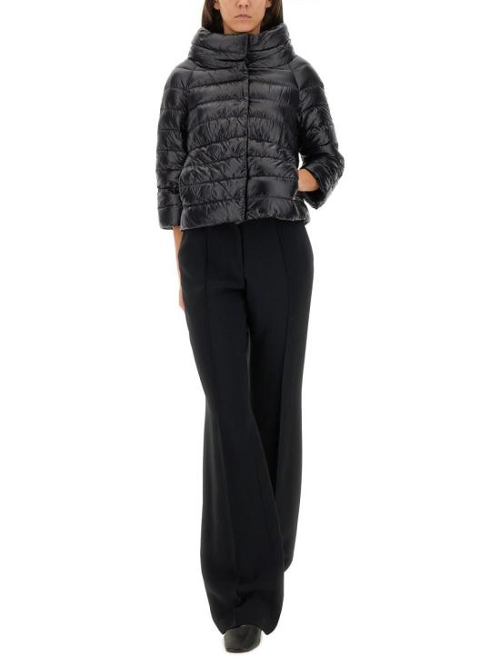 25FW 에르노 숏패딩 PI0046DIC 12017Z9300 Black - HERNO