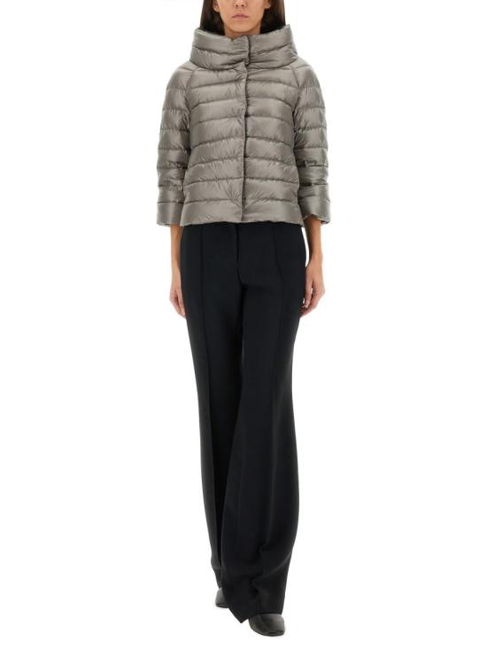 25FW 에르노 숏패딩 PI0046DIC 12017Z9406 GREY - HERNO