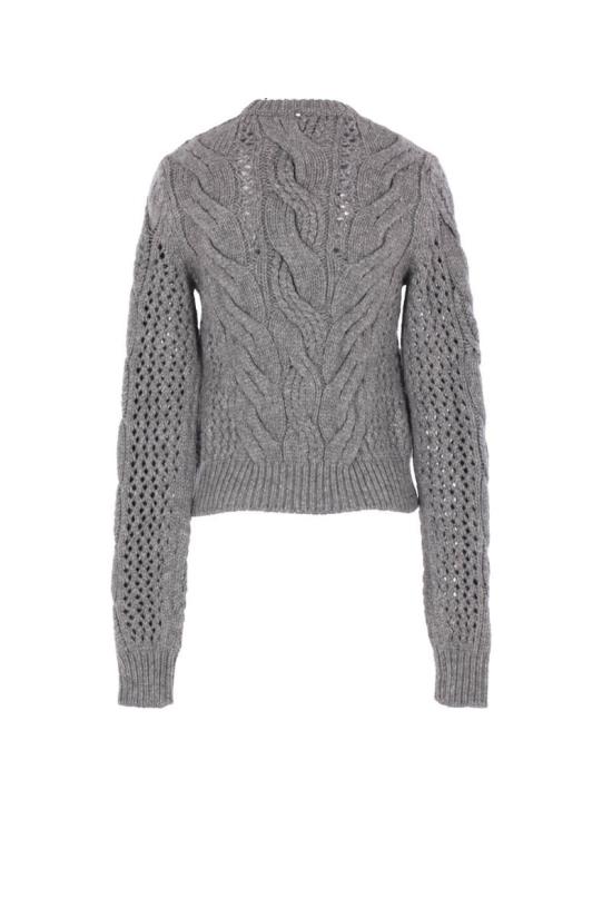 25FW 스포트막스 스웨터 2522366142600145005 MEDIUM GRAY - SPORTMAX