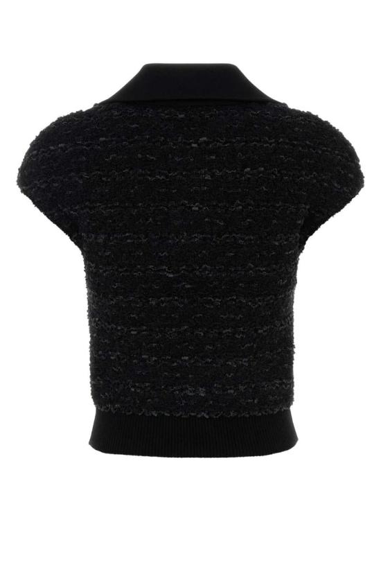 25FW 발망 스웨터 FF0GB025KJ16 0PA Black - BALMAIN