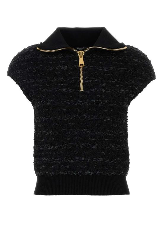 25FW 발망 스웨터 FF0GB025KJ16 0PA Black