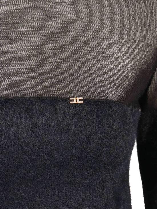 25FW 엘리자베타프랜치 터틀넥 MK54T57E2 110 Black - ELISABETTA FRANCHI