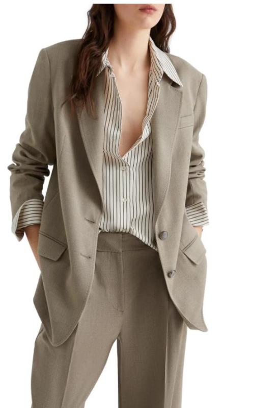 25FW 마렐라 수트 자켓 ELGIA001 Grey - MARELLA