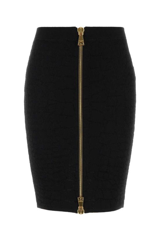 25FW 발망 스커트 FF0LC290KJ14 0PA Black