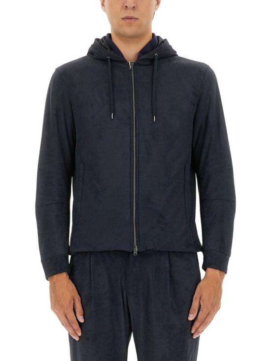 25FW 에르노 스웨이드 이펙트 리조트 자켓 GI00083UR 12729S9200 BLUE