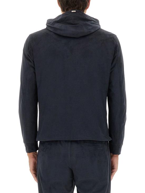 25FW 에르노 스웨이드 이펙트 리조트 자켓 GI00083UR 12729S9200 BLUE - HERNO