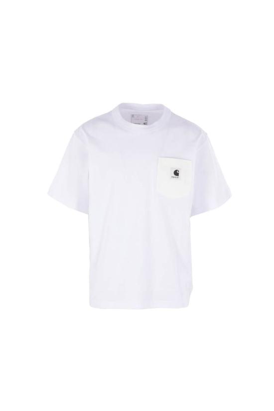 25FW 사카이 반팔 티셔츠 2500995S101 WHITE