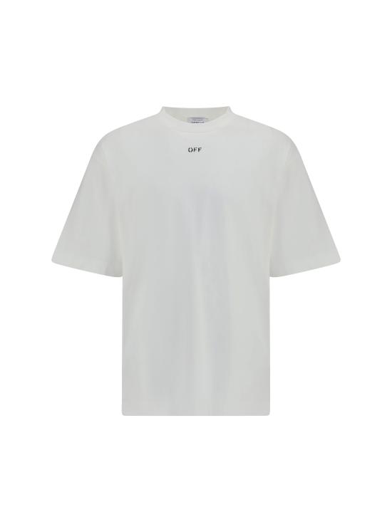 25FW 오프화이트 반팔 티셔츠 OMAA120F25JER008 0110 WHITE