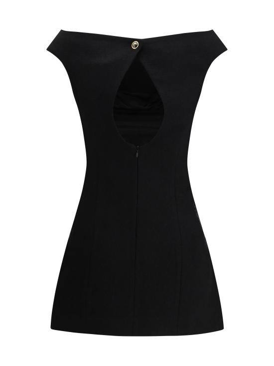 25FW 마린세르 원피스 WDR398ACWOV0077 BK99 BLACK - MARINE SERRE