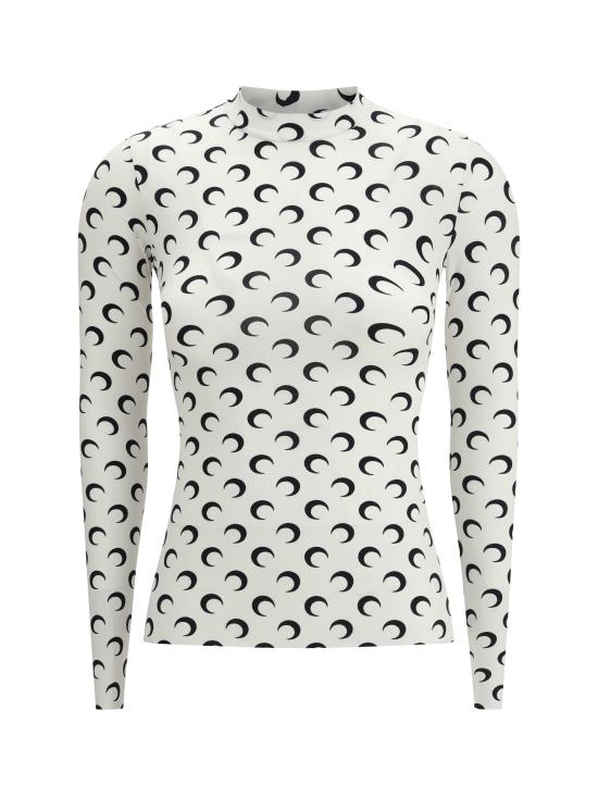 25FW 마린세르 반팔 티셔츠 WTS005ACJER0001 WH00 WHITE