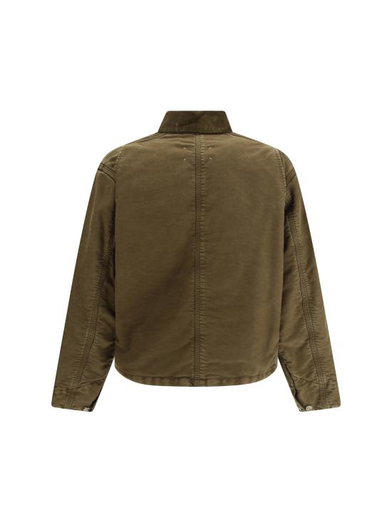 25FW 마르지엘라 스포츠 자켓 S50AM0647S76543 963 KHAKI - MAISON MARGIELA