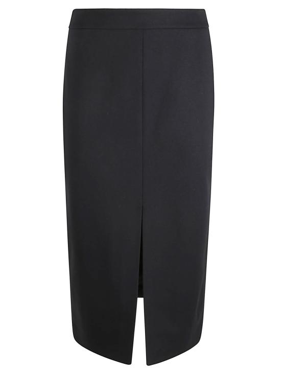 25FW 트루 로얄 미디 스커트 G69 TR E05 001 Black