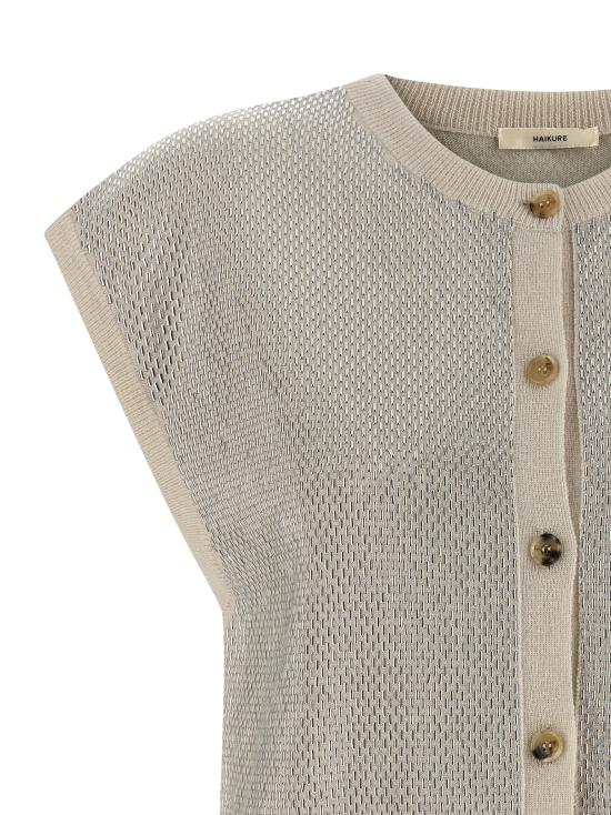 25FW 하이쿠레 베스트 HEW07093MC070PXT0551 Beige - HAIKURE