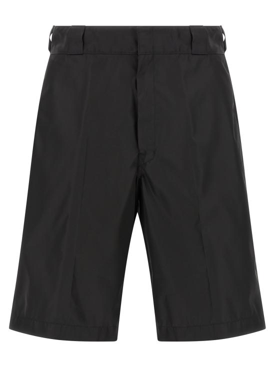 25FW 프라다 숏팬츠 SPG32SWMO1WQ8F0002 Black