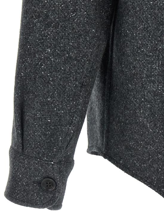 25FW 에르메네질도제냐 긴팔 셔츠 UGV10A2SOT48005G054 Gray - ERMENEGILDO ZEGNA