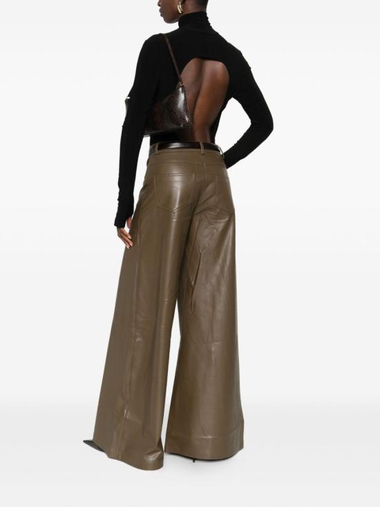 25FW 노마카말리 바디수트 티셔츠 KK321BPL205 001 Black - NORMA KAMALI