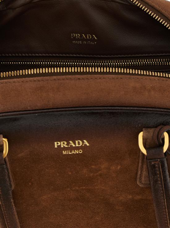 25FW 프라다 숄더백 1BB145VOOO2HMYF0324 Brown - PRADA