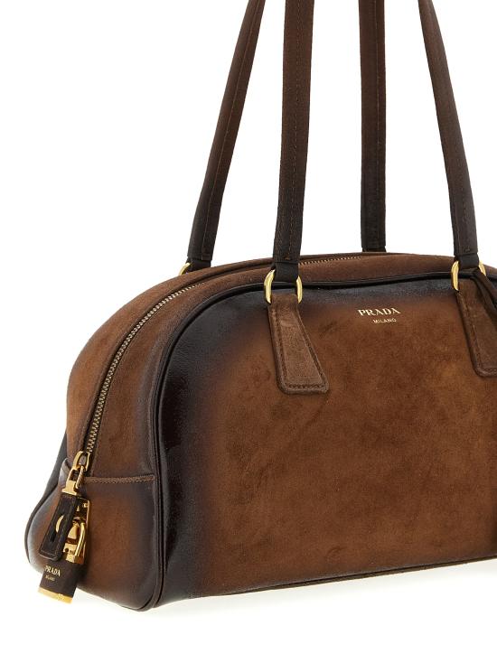 25FW 프라다 숄더백 1BB145VOOO2HMYF0324 Brown - PRADA