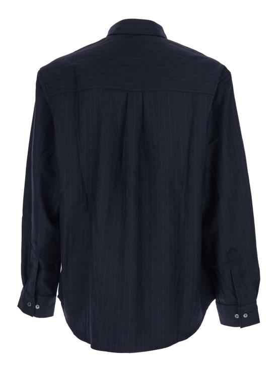 25FW 토니웩 셔츠 BE34SH21NAVYPINSTRIPE Blu - TONYWACK