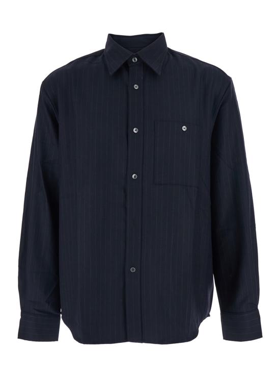 25FW 토니웩 셔츠 BE34SH21NAVYPINSTRIPE Blu